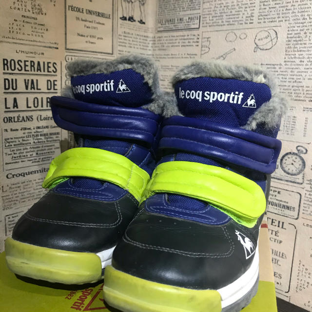 le coq sportif(ルコックスポルティフ)のle coq sportif SNOW GUIDER KD  スノーブーツ キッズ/ベビー/マタニティのキッズ靴/シューズ(15cm~)(スニーカー)の商品写真