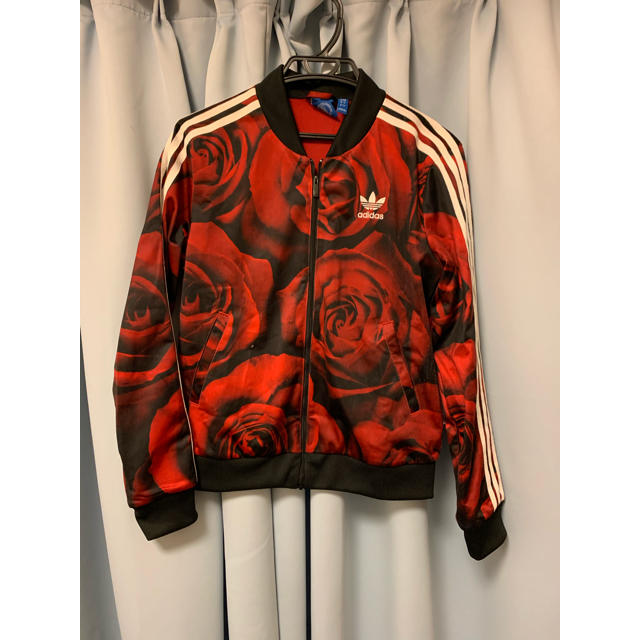 レディースadidasoriginals   薔薇　トラックトップ