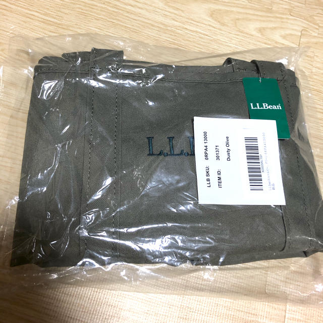 L.L.Bean(エルエルビーン)のL.L.Bean トートバッグ  グローサリートート　新品　本日限定値下げ レディースのバッグ(トートバッグ)の商品写真