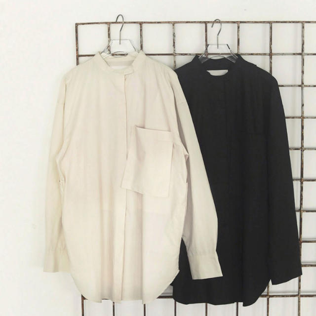 シャツ/ブラウス(長袖/七分)バックスリットシャツ(Back slit shirts)/TODAYFUL