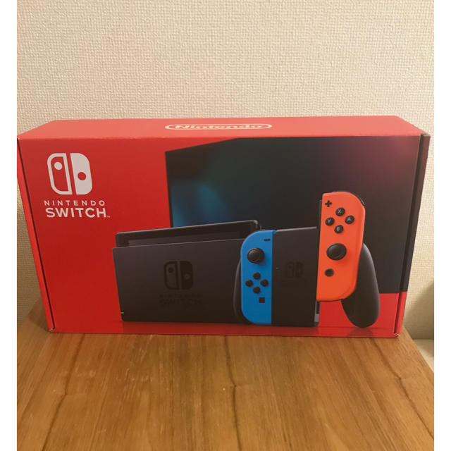 美品】Nintendo Switch 新型 ネオン-