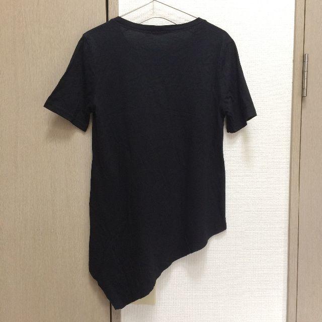 ZARA(ザラ)の【ZARA】半袖Tシャツ ブラック S-Mサイズ ゴールドロゴ レディースのトップス(Tシャツ(半袖/袖なし))の商品写真