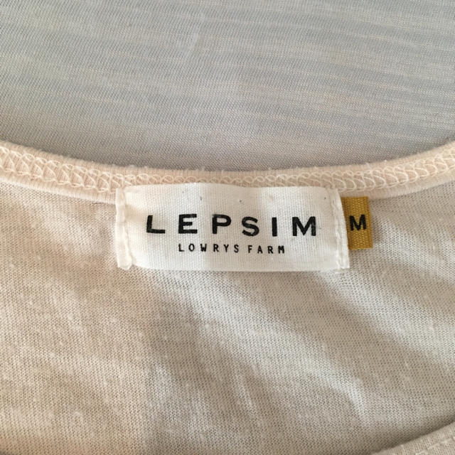 LEPSIM(レプシィム)のLEPSIM／ロングTシャツ レディースのトップス(Tシャツ(長袖/七分))の商品写真