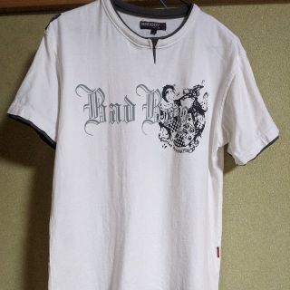 BADBOY - 美品　BAD BOY 白 半袖Tシャツ　Lサイズ