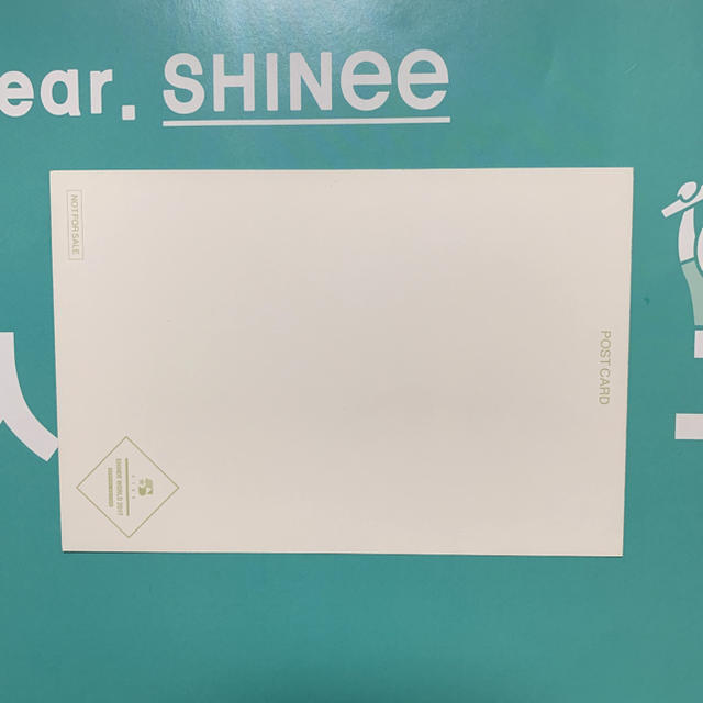 SHINee(シャイニー)のSHINee  ジョンヒョン ポストカード エンタメ/ホビーのタレントグッズ(アイドルグッズ)の商品写真