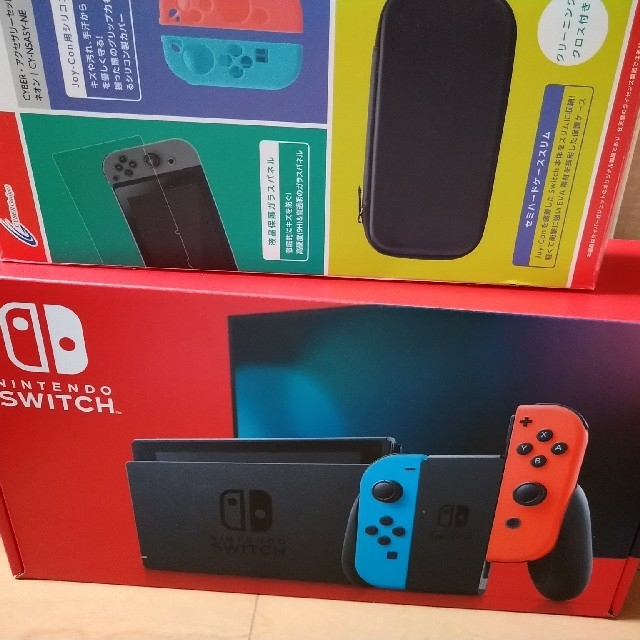 Nintendo Switch JOY-CON(L) ネオンブルー/(R) ネオ新型
