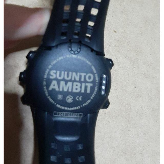 SUUNTO(スント)のSUUNTO Ambit Black　中古　美品 メンズの時計(腕時計(デジタル))の商品写真