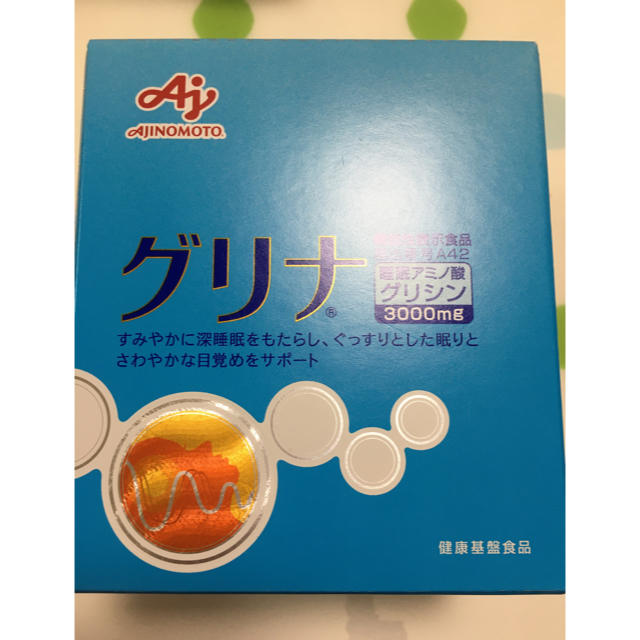 味の素(アジノモト)の【匿名配送・新品未開封】味の素☆グリナ☆30本☆睡眠サポート 食品/飲料/酒の健康食品(アミノ酸)の商品写真