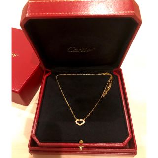 カルティエ(Cartier)のカルティエ Cハート ネックレス(ネックレス)