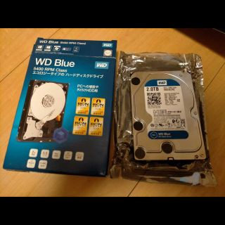 Western Digital HDD BLUE WD20EZRZ おまけ付(PCパーツ)