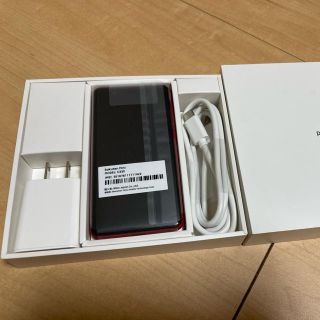 新品 Rakuten mini クリムゾンレッド 新品(スマートフォン本体)