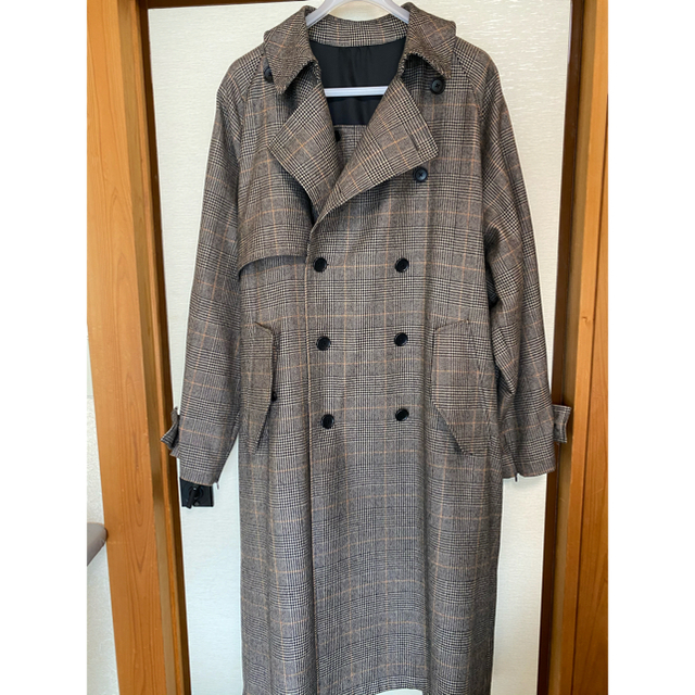 アウター SUNSEA - stein 19AW LAY OVERSIZED OVERLAP COATの通販 by