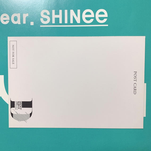 SHINee(シャイニー)のSHINee  ミノ　ポストカード エンタメ/ホビーのタレントグッズ(アイドルグッズ)の商品写真