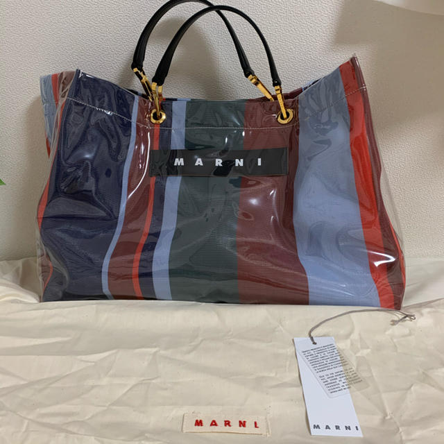 Marni - 【りつくみ様専用】MARNI マルニ グロッシーグリップ トート ...