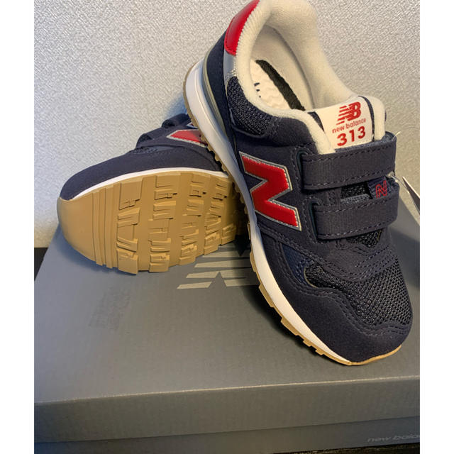 New Balance(ニューバランス)のニューバランス  po313  kids キッズ/ベビー/マタニティのキッズ靴/シューズ(15cm~)(スニーカー)の商品写真