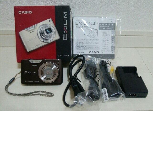 CASIO(カシオ)のCASIO デジタルカメラ EXILIM EX-Z450 スマホ/家電/カメラのカメラ(コンパクトデジタルカメラ)の商品写真