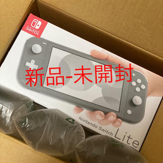 ニンテンドースイッチ(Nintendo Switch)のNINTENDO SWITCH LITE GRAY 新品・未開封(家庭用ゲーム機本体)