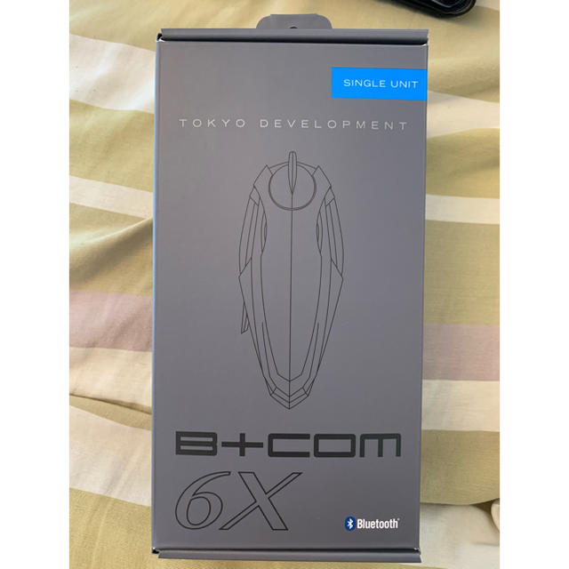 ヘルメット/シールド最終価格　新品未使用　b+com b＋com 6x