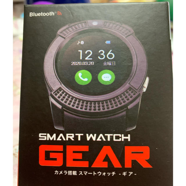 スマートウォッチ GEAR 白 メンズの時計(腕時計(デジタル))の商品写真