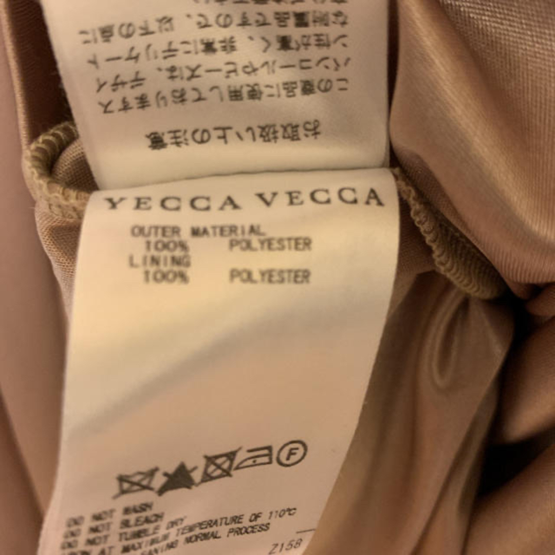 YECCA VECCA(イェッカヴェッカ)のお値下げ！YECCA VECCA ワンピース　美品！ レディースのワンピース(ひざ丈ワンピース)の商品写真