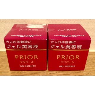 プリオール(PRIOR)のプリオール ジェル美容液  48g    2箱・化粧水　乳液セット(美容液)