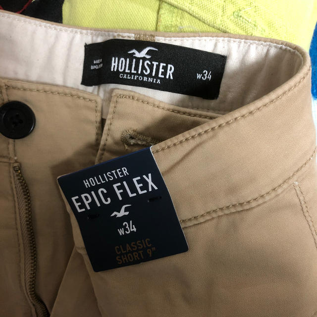 Hollister(ホリスター)の新品！未使用ホリスター短パン メンズのパンツ(ショートパンツ)の商品写真