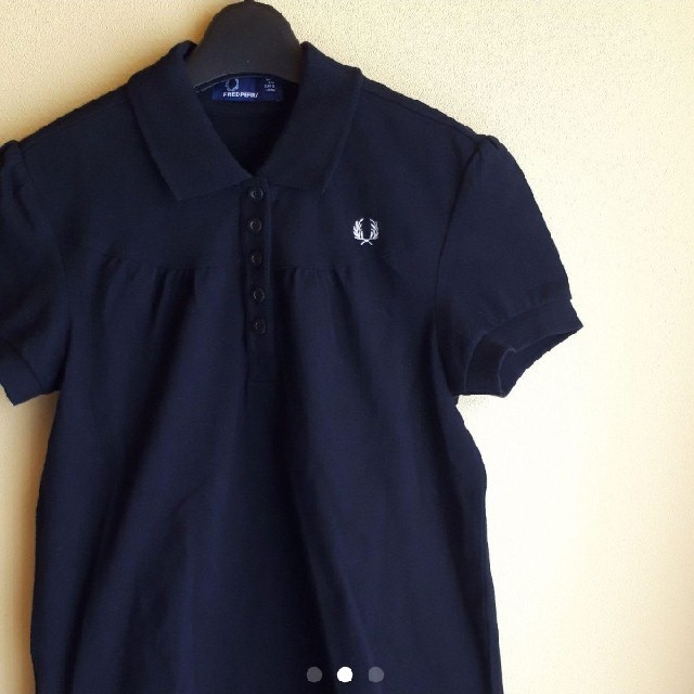 FRED PERRY(フレッドペリー)のFRED PERRY　パフスリーブ　ポロシャツ レディースのトップス(ポロシャツ)の商品写真