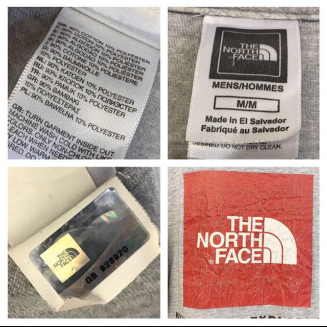 THE NORTH FACE(ザノースフェイス)の値下可 90's THE NORTH FACE スクエアロゴ Tシャツ メンズのトップス(Tシャツ/カットソー(半袖/袖なし))の商品写真