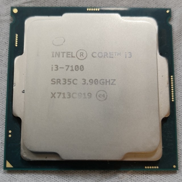 【CPU】Core i3 7100PC/タブレット