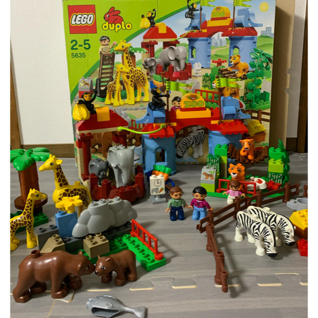 Lego(レゴ)のレゴデュプロ レゴ デュプロ みんなのどうぶつえん 5635 動物園 キッズ/ベビー/マタニティのおもちゃ(積み木/ブロック)の商品写真