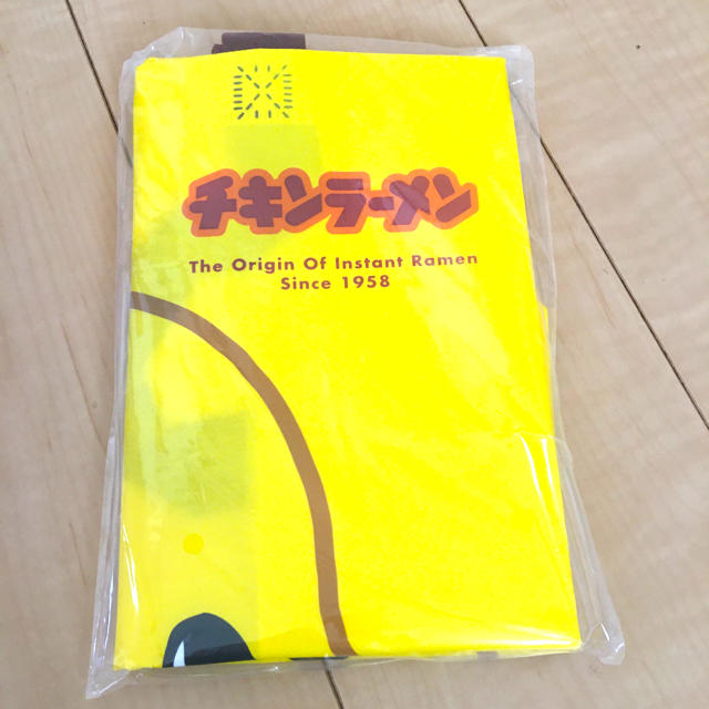 日清食品(ニッシンショクヒン)の🐤チキンラーメン🐤ひよこちゃん🐤エコバッグ🐤 エンタメ/ホビーのおもちゃ/ぬいぐるみ(キャラクターグッズ)の商品写真