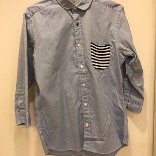 ユナイテッドアローズグリーンレーベルリラクシング(UNITED ARROWS green label relaxing)のグリーンレーベル　シャツ　サイズM  7分袖　中古！値下！(シャツ)