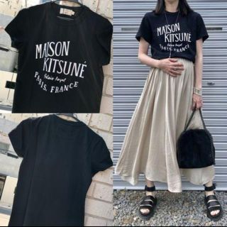 メゾンキツネ(MAISON KITSUNE')の新品　メゾンキツネ　Tシャツ　ネイビー(Tシャツ(半袖/袖なし))