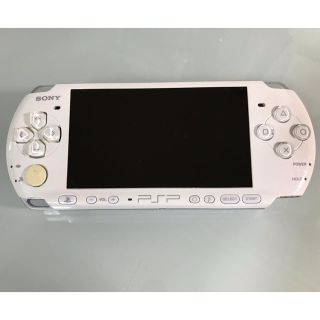 プレイステーションポータブル(PlayStation Portable)のPSP-3000  パールホワイト(携帯用ゲーム機本体)