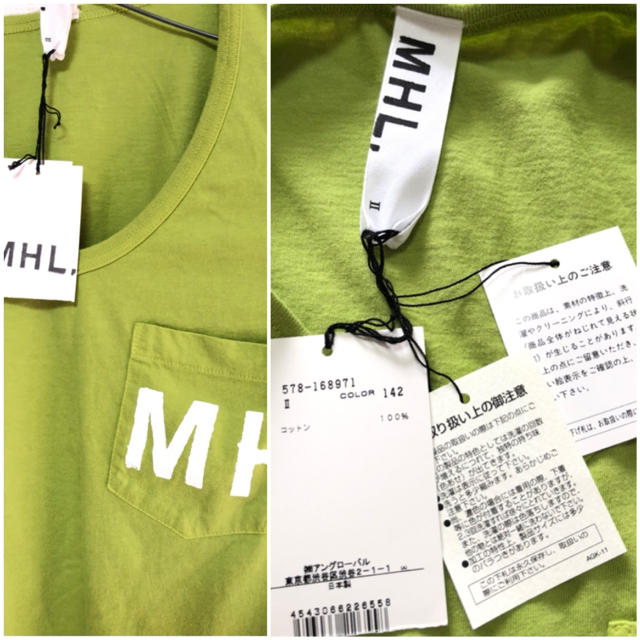 MARGARET HOWELL(マーガレットハウエル)の新品タグ付き！MHL マーガレットハウエル  Tシャツ カットソー トップス レディースのトップス(Tシャツ(半袖/袖なし))の商品写真