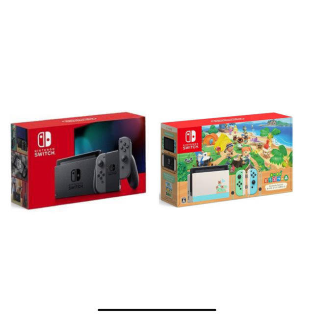 憧れ Nintendo Switch - Nintendo Switch グレー どうぶつの森セット