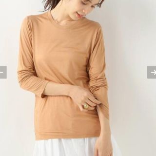 イエナ(IENA)のBaserange Long Sleeve Tee nude3(カットソー(長袖/七分))