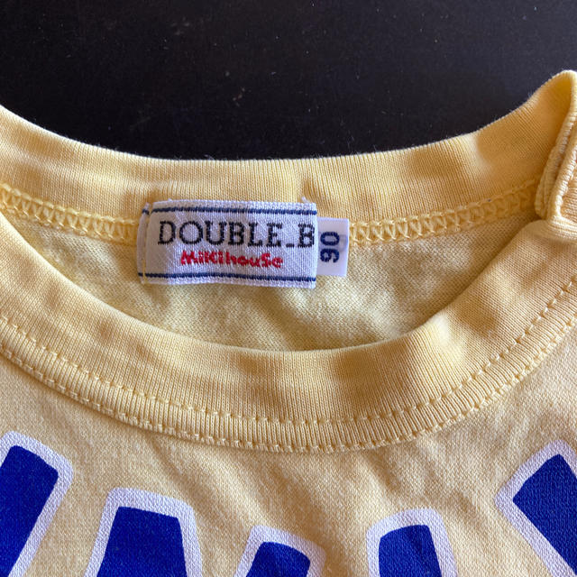 DOUBLE.B(ダブルビー)のDOUBLE-B 90 Ｔシャツ キッズ/ベビー/マタニティのキッズ服男の子用(90cm~)(Tシャツ/カットソー)の商品写真