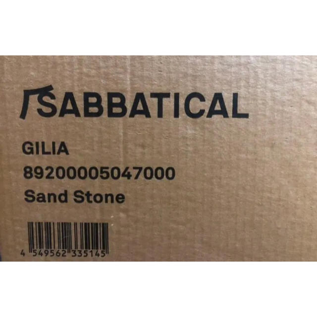 SABBATICAL サバティカル ギリア サンドストーン 未開封 SABBATICAL サバティカル ギリア サンドストーン 未開封