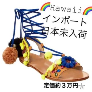 ロンハーマン(Ron Herman)の人気【即納】日本未入荷 キャサリンマランドリーノ インポート 一点物 サンダル(サンダル)