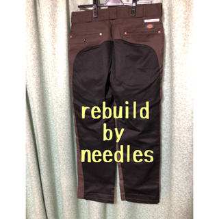 ニードルス(Needles)のrebuild by needles リメイクパンツ(チノパン)
