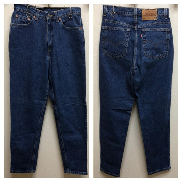 美品 90s USA製 Levi's リーバイス 521 ワイド テーパード