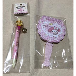 サンリオ(サンリオ)のマイメロディ　ボールペン&メモ帳セット🎀(キャラクターグッズ)