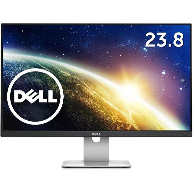 DELL(デル)のDell ディスプレイ モニター S2415H 23.8インチ スマホ/家電/カメラのPC/タブレット(PC周辺機器)の商品写真