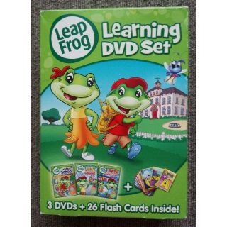 Learning DVD Set Leap Frog ラーニング DVD セット(知育玩具)