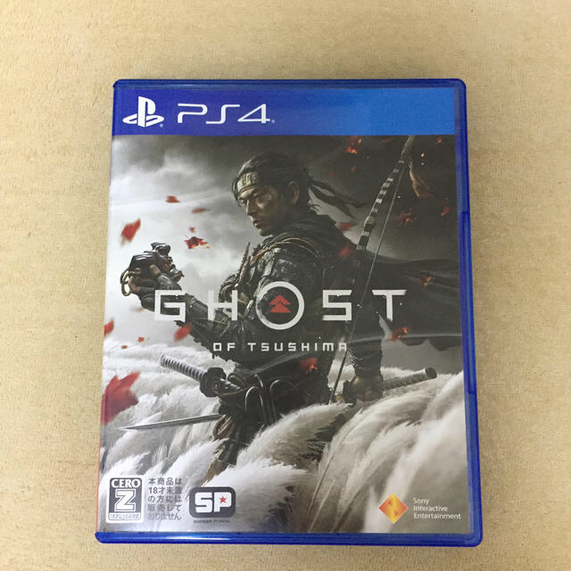 PlayStation4(プレイステーション4)の「美品」GHOST OF TSUSHIMA エンタメ/ホビーのゲームソフト/ゲーム機本体(家庭用ゲームソフト)の商品写真