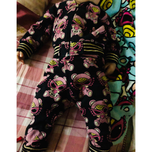 HYSTERIC MINI(ヒステリックミニ)のヒスミニ テディ パンツ キッズ/ベビー/マタニティのキッズ服男の子用(90cm~)(パンツ/スパッツ)の商品写真
