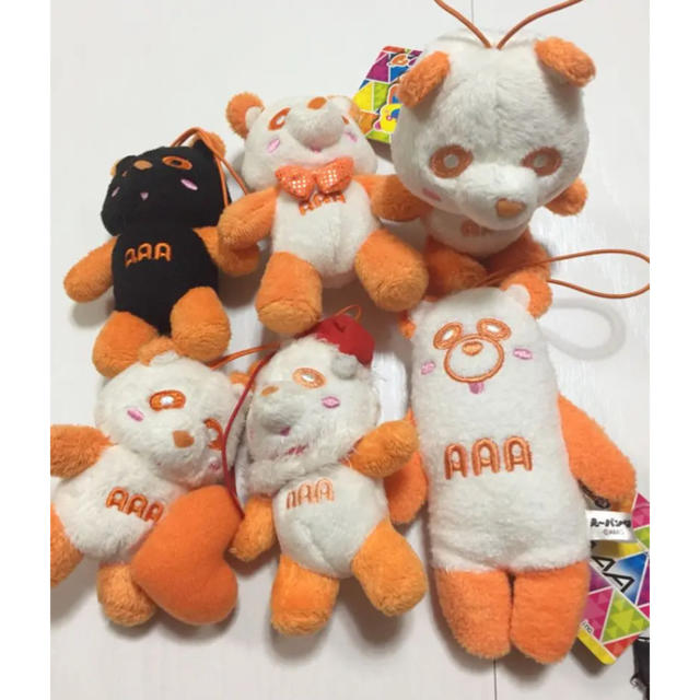 AAA(トリプルエー)のAAA え〜パンダ　橙　セット エンタメ/ホビーのタレントグッズ(ミュージシャン)の商品写真