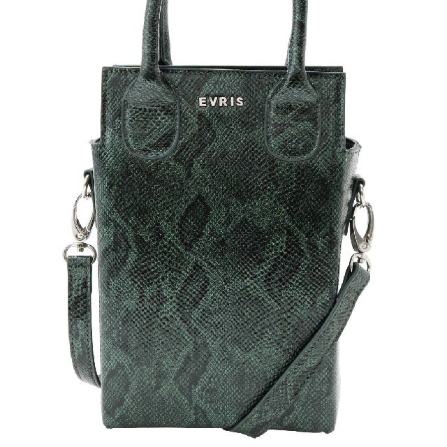 EVRIS(エヴリス)の最終値下げ！ EVRIS パイソンライクスクエアショルダーBAG レディースのバッグ(ショルダーバッグ)の商品写真