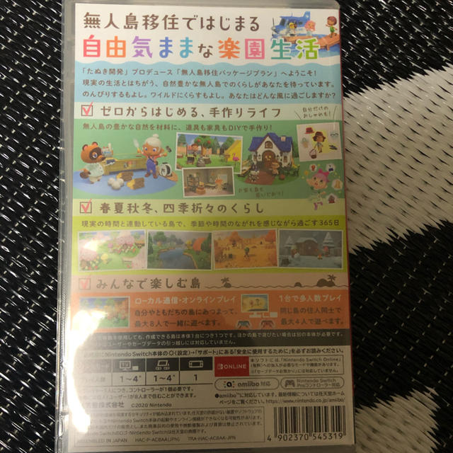 あつまれ どうぶつの森 Switch ソフトあつ森 1